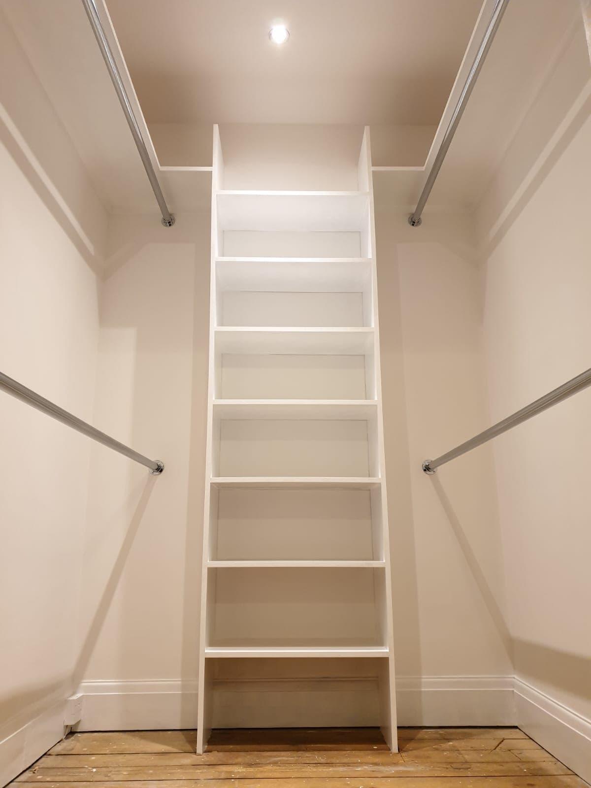 Wall-mounted storage and bracket installation